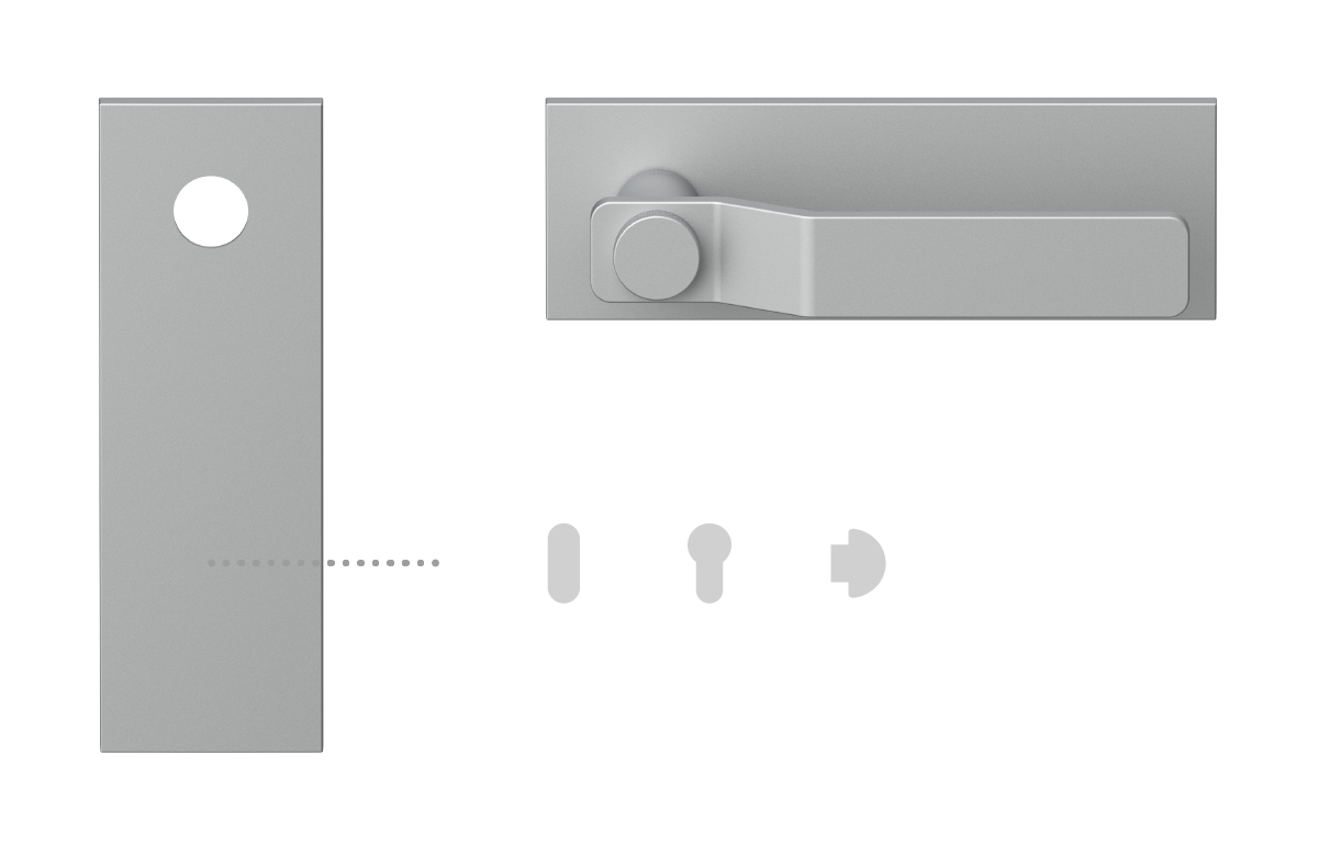 Placche Short, le nuove placche per le maniglie Forme