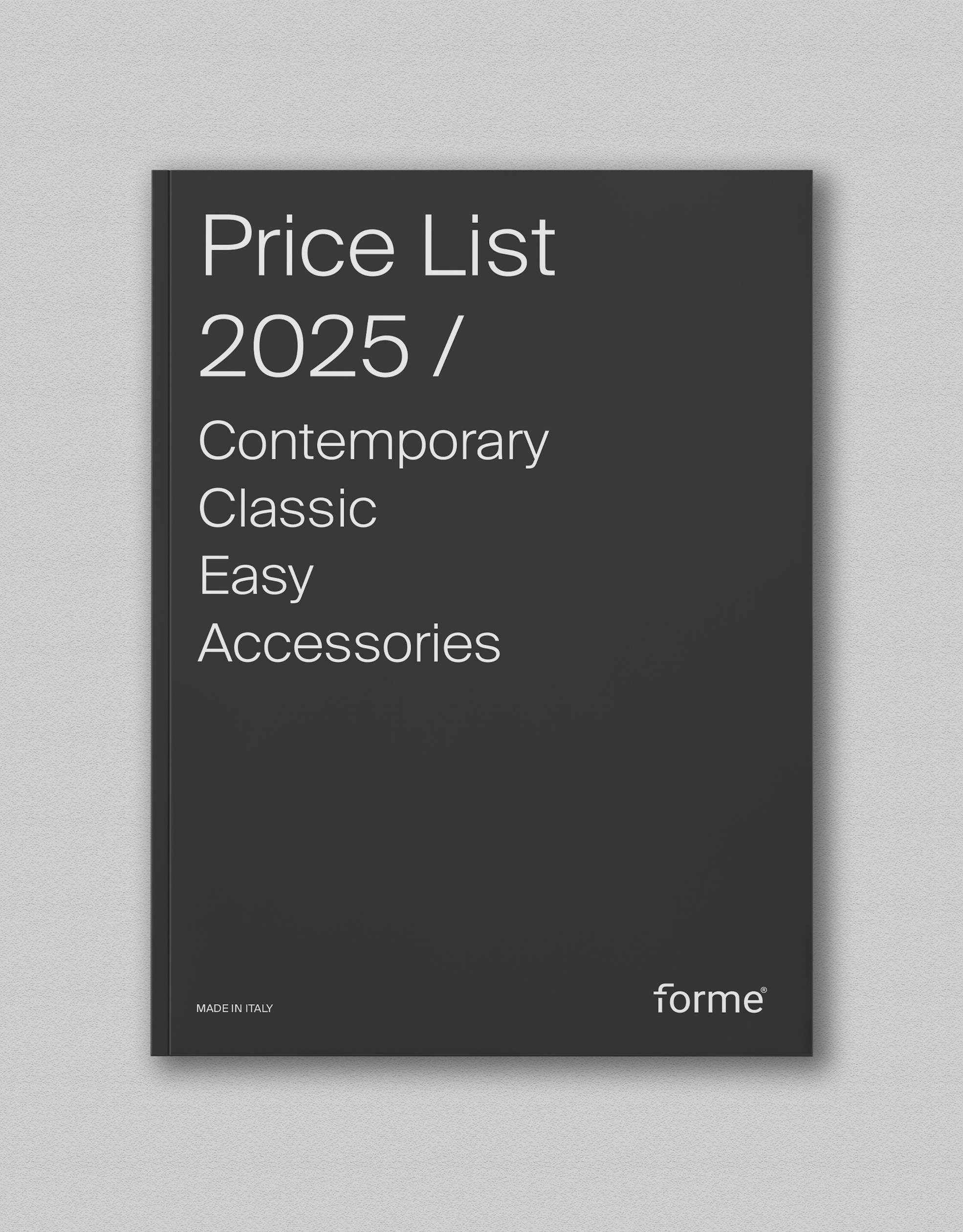 Price List 2025